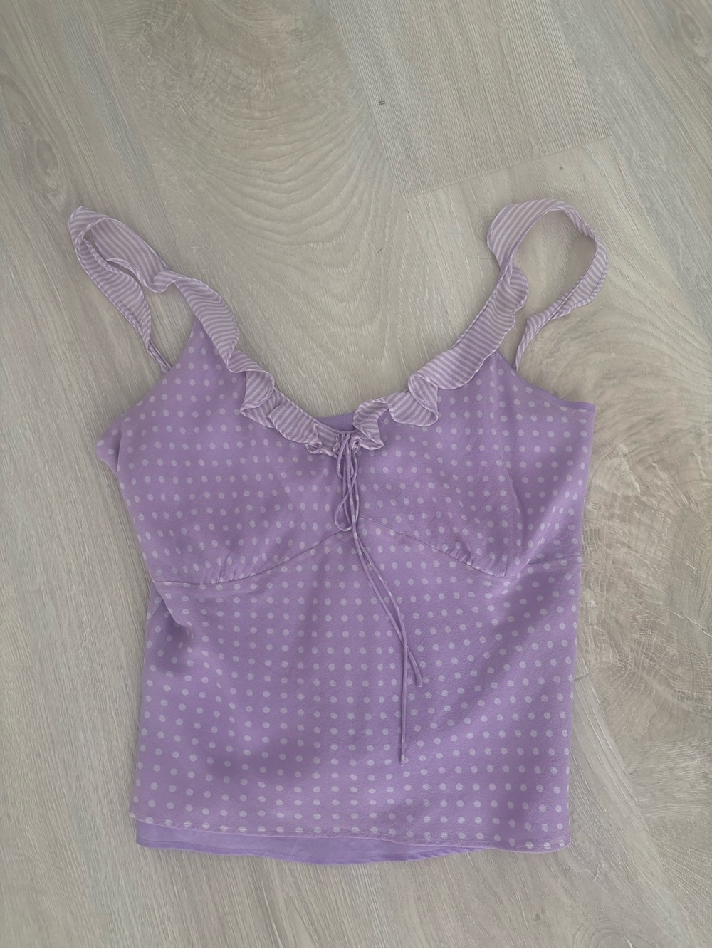 Vintage Lavendar Sandra Angelozzi top